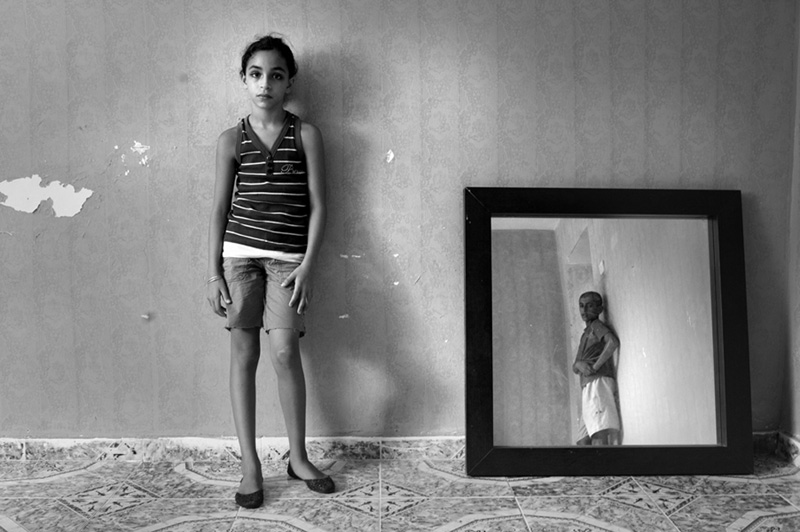 Boy in the Mirror, Jaffa - Rania Matar
